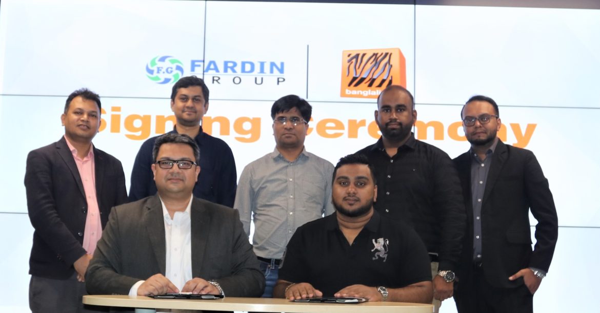 Photo_Banglalink-Fardin Group sign corporate agreement Banglalink signs corporate agreement with Fardin Group