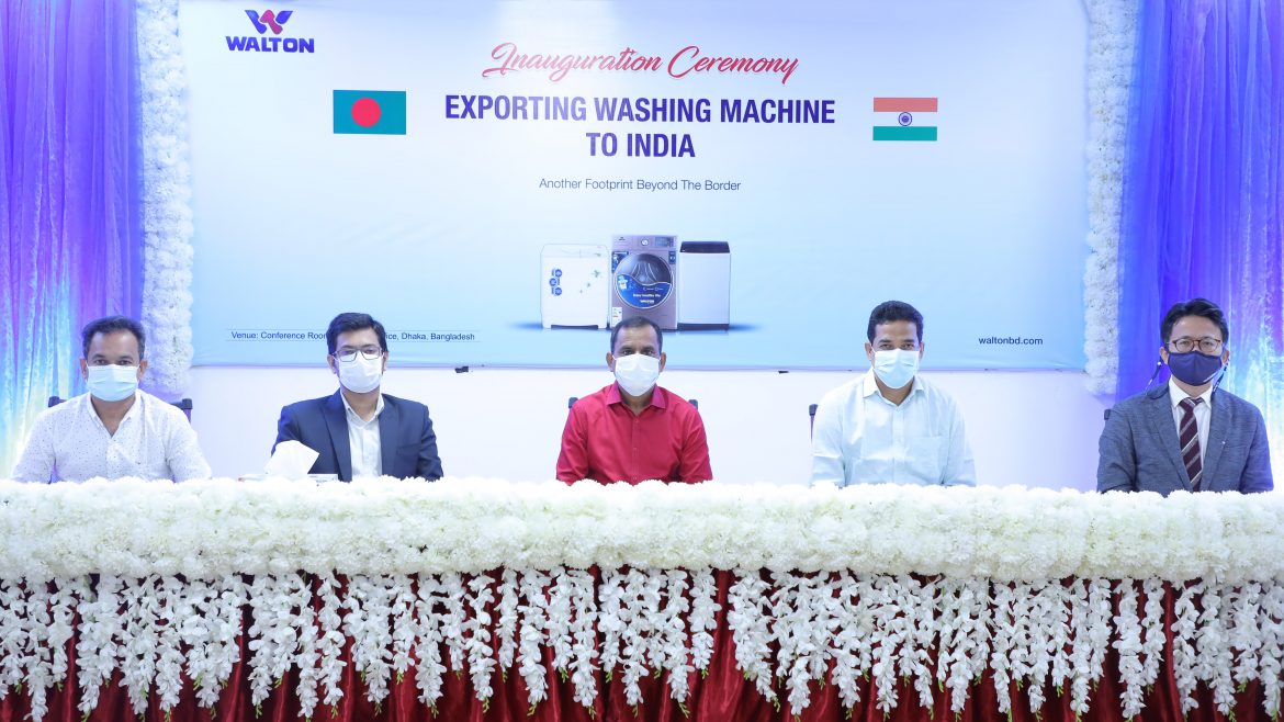 Walton starts exporting washing machine to India