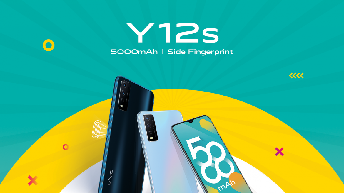 vivo Y12S; a budget smartphone with side-finger print