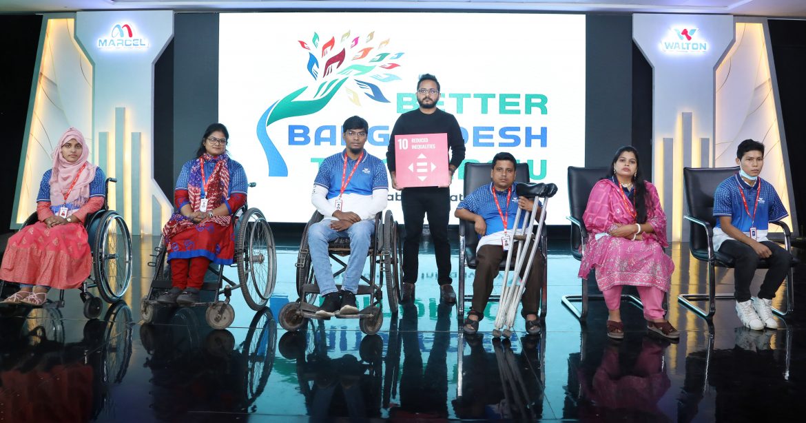 Walton MD sets generous example recruiting disabled persons