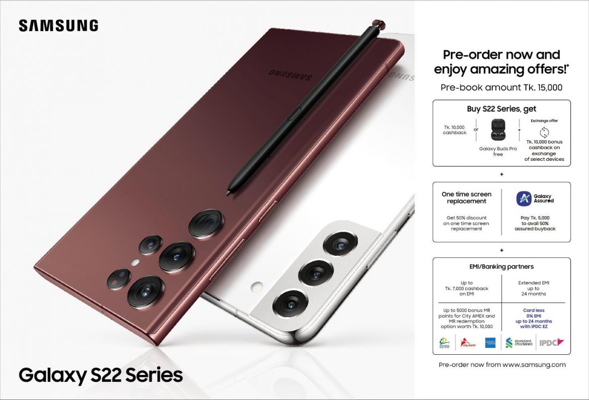Samsung brings Galaxy S22+ & S22 Ultra with exciting pre-order deals