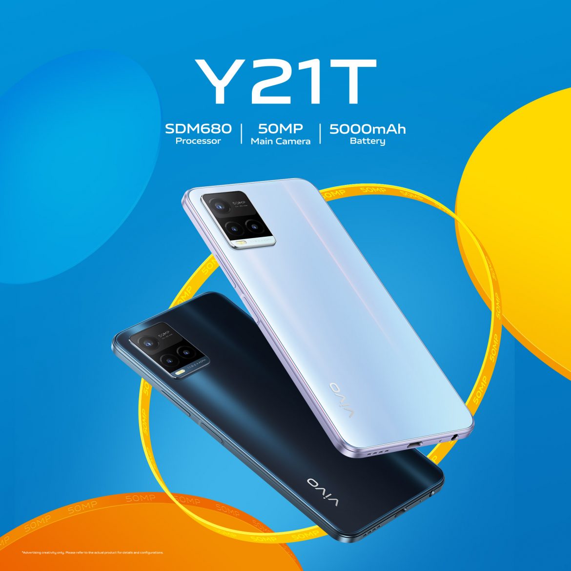 High-Performance With A Slim And Trendy Design: vivo Is Back Again With The All New Y21T In Its Y Series