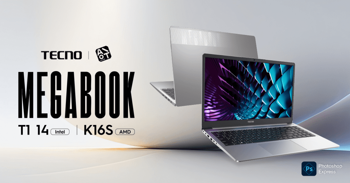 TECNO launches MEGABOOK T1 14 and MEGABOOK K16S laptops in Bangladesh Promising bigger and better performance